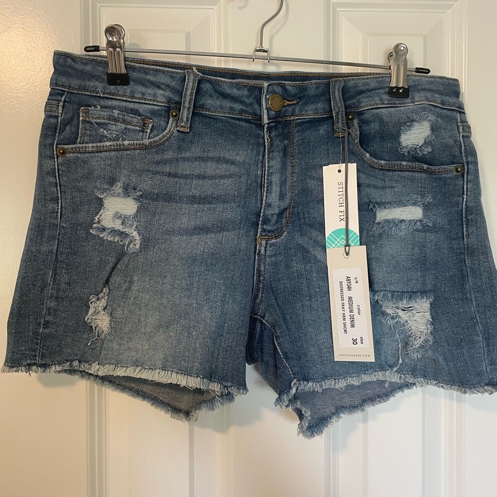 Women's size 10 denim shorts